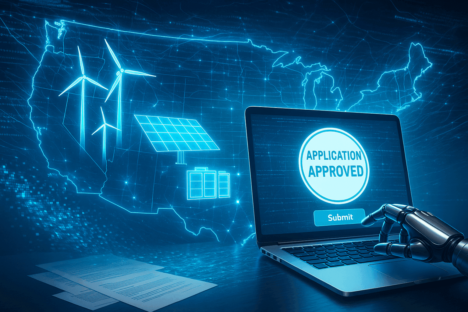 Algorithmic Bulldozers: How AI Is Blasting Through Clean-Energy Permitting Red Tape