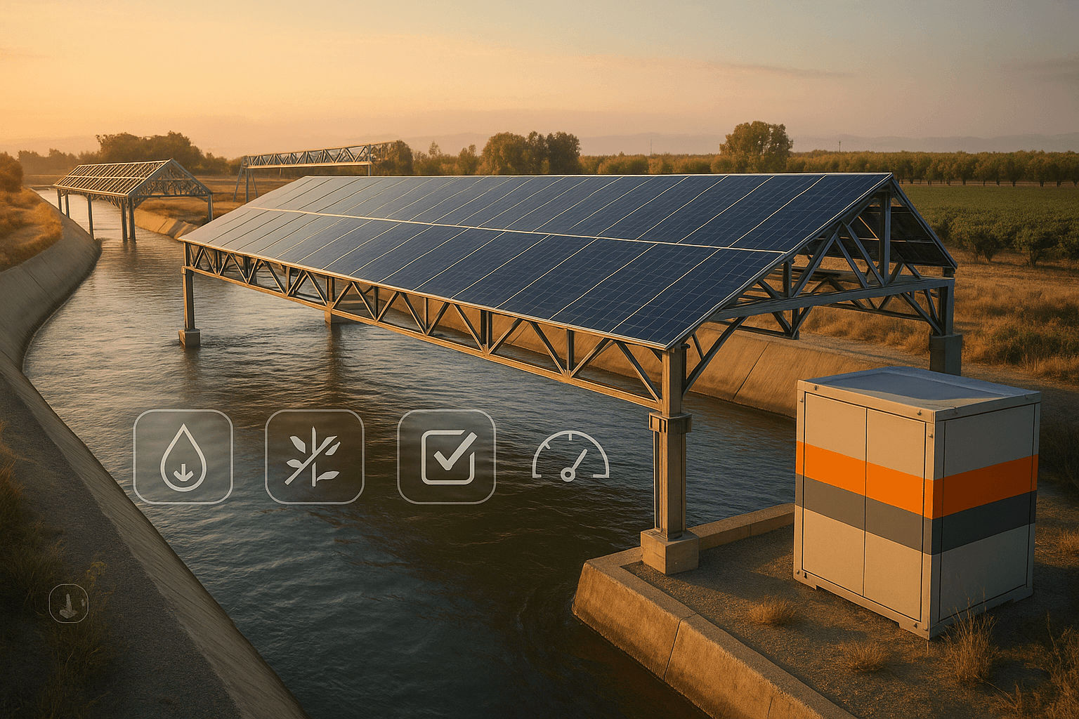 California’s solar canals are live. The next test isn’t electrons — it’s gallons.